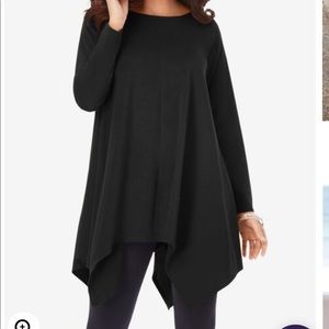 Handkerchief hem tunic top!